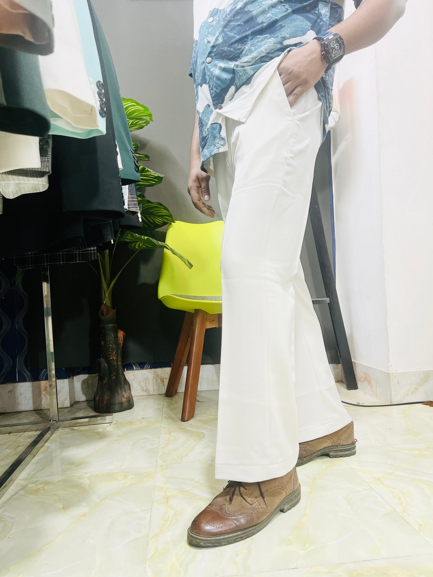 Bell Bottom formal pant for men’s