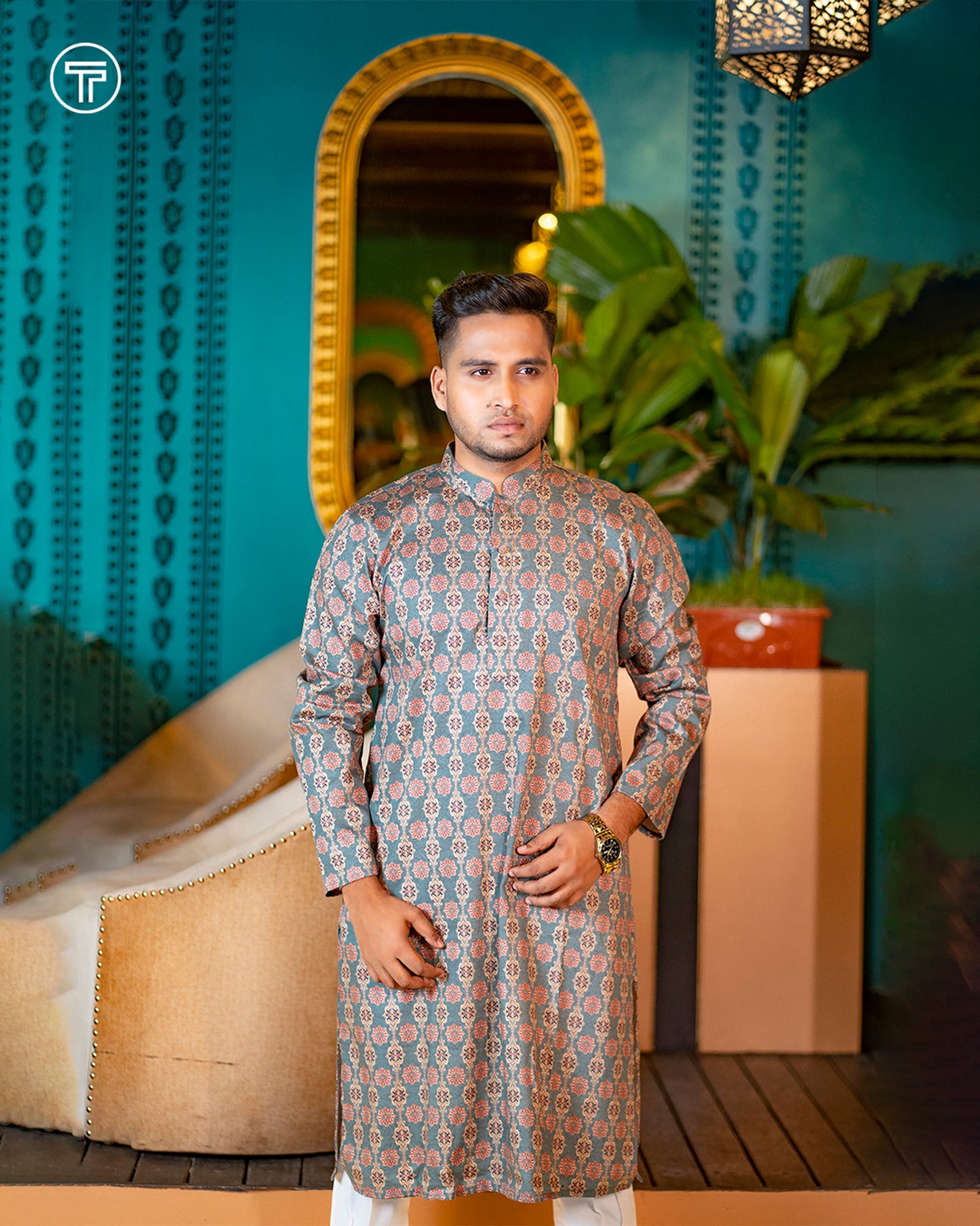 Premium Quality Printed Panjabi