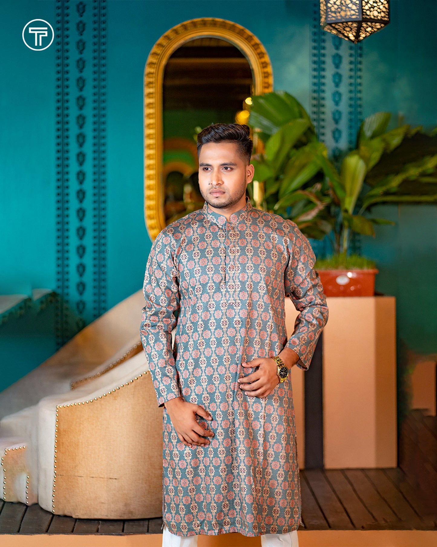 Premium Quality Printed Panjabi