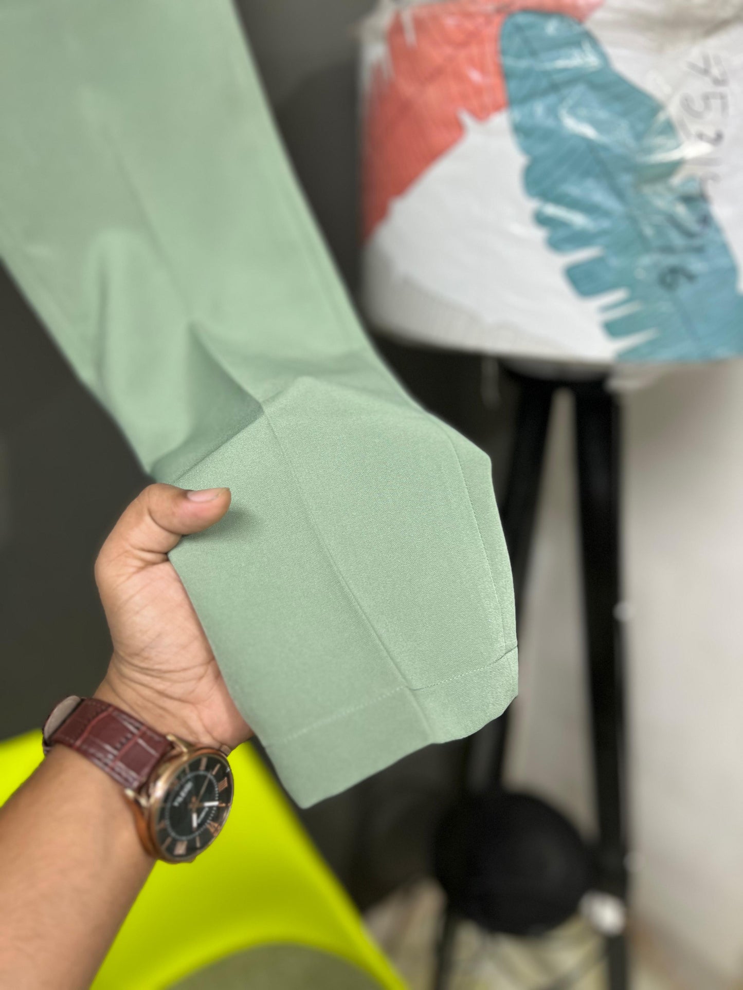 Light olive - Formal pant for mens