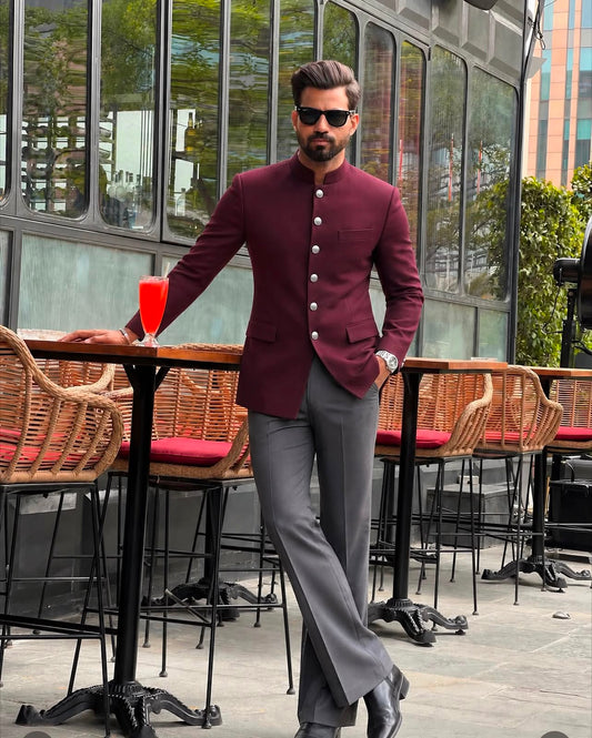 Classic Fit Italian Cut Men's 2-Piece Prince Suit - Premium prince suit