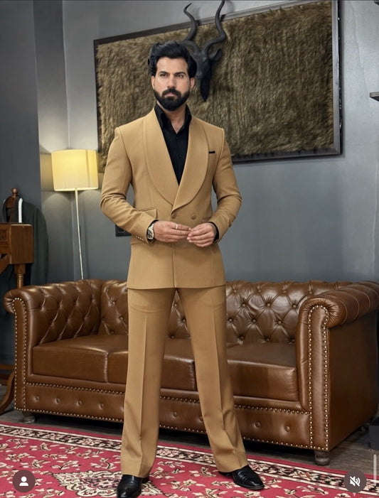 Classic Fit Italian Cut Men's 2-Piece Suit - Premium suit